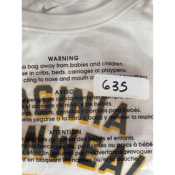 The Nike Tee Virginia Commonwealth Rams Basketball T Shirt White Size Small - Picture 5 of 5